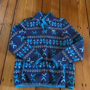 Llbean fleece snap